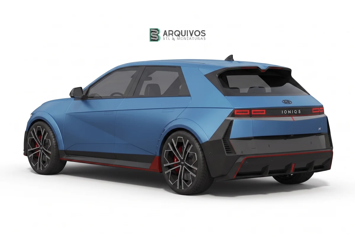 Modelo 3D STL - Hyundai Ioniq 5N — foto 6